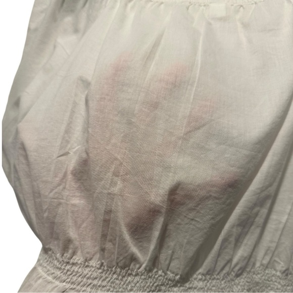 Uniqlo Blouse White Medium - Picture 8 of 10